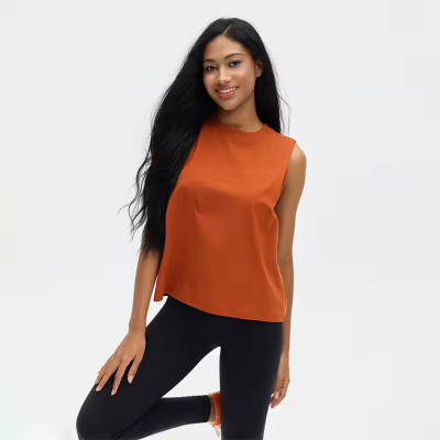 LOOSE FIT SQUARE TANK TOP